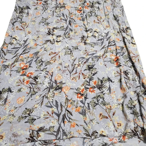 Love Stitch Floral Maxi Eyelet Dress M/L - Picture 5 of 7